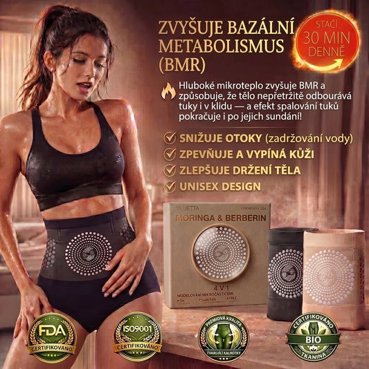 SILUETTA® Kalhotky Spalující Tuky Moringa & Berberin
