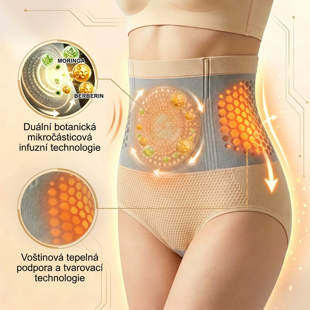 SILUETTA® Kalhotky Spalující Tuky Moringa & Berberin
